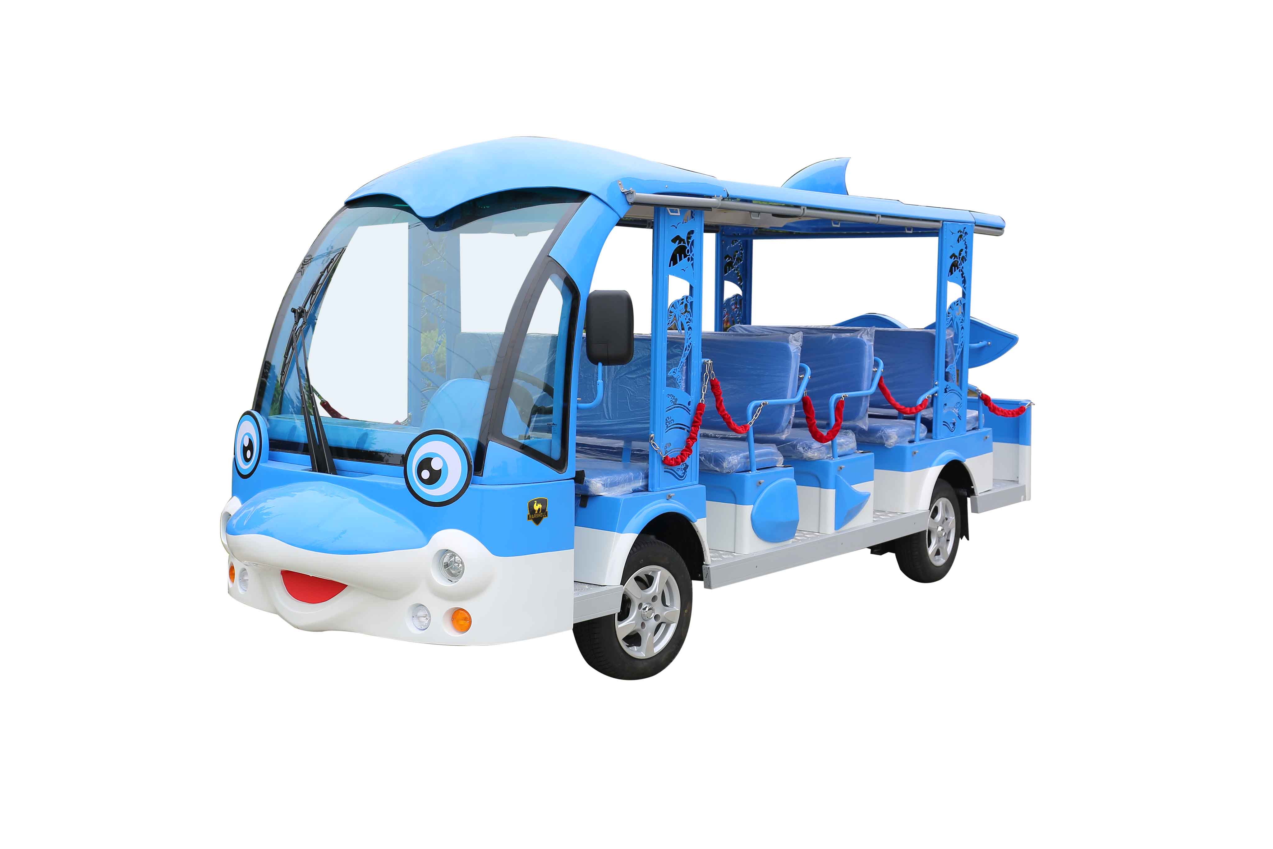海豚主题造型电动观光车